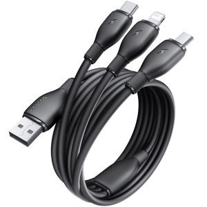 Cáp sạc nhanh đa năng 3 đầu Baseus CB000161